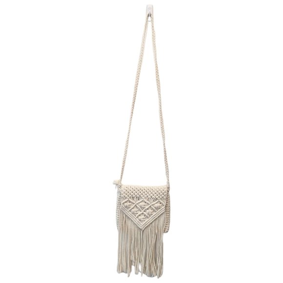 Macrame Crossbody Bag - Picture 1 of 10